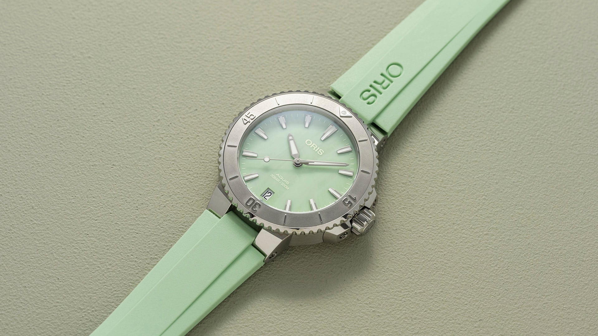 Aquis デイト - 01 733 7770 4157-07 4 18 67FC | Oris